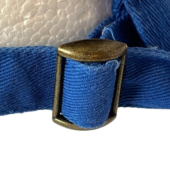 Vineyard Vines Blue Hat Embroidered Whale Adjustable Strapback Cap Classic Logo - Picture 8 of 11